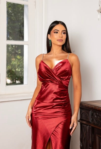 Hailey red dress